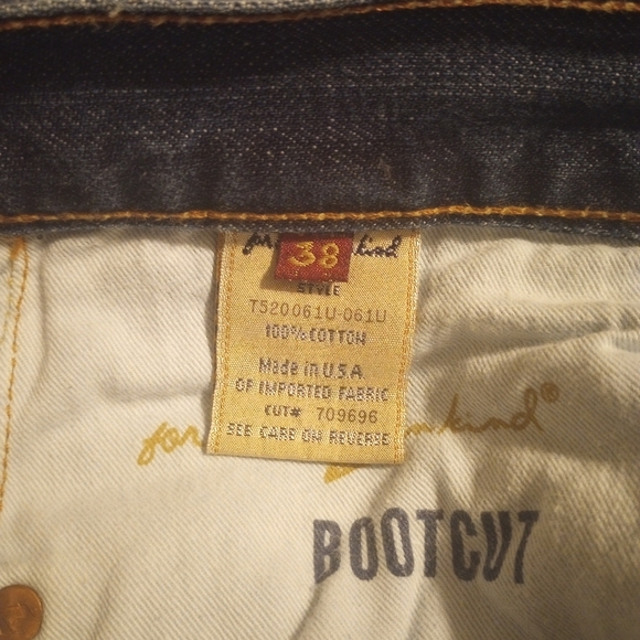 7 for all mankind men's bootcut jeans - Picture 9 of 11